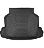 Toyota Corolla 2007-2013 Uyumlu Paspas Araca Özel Bagaj Havuzu MBS Gri thumbnail 2