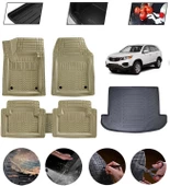 Kia Sorento 2006-2012 Uyumlu Paspas Araca Özel Bagaj Havuzu MBS Bej thumbnail 1