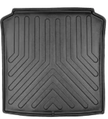 Skoda Fabia Sedan 1999-2007 Uyumlu Paspas Araca Özel Bagaj Havuzu MBS Bej thumbnail 2