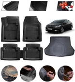 Kia Cerato 2016-2022 Uyumlu Paspas Araca Özel Bagaj Havuzu MBS Siyah thumbnail 1