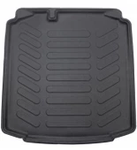 Skoda Rapid Sedan 2012 Sonrası Uyumlu Paspas Araca Özel Bagaj Havuzu MBS Siyah thumbnail 2