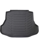 Honda Civic Sedan 2012-2016 Uyumlu Paspas Araca Özel Bagaj Havuzu MBS Bej thumbnail 2