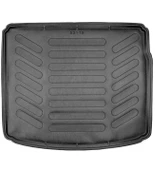 Renault Megane 3 Sport Tourer 2009-2016 Uyumlu Paspas Araca Özel Bagaj Havuzu MBS Siyah thumbnail 2