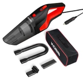 KOBB KBV12 12Volt/120Watt Araç Süpürgesi + 5 Parça Aksesuar Seti + Taşıma Çantası - 2