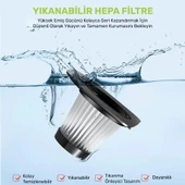 KOBB KBV12F 12V Araç Süpürgesi İçin Yedek HEPA Filtre - 5