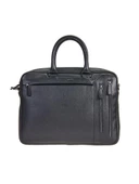 Grande Erkek Hakiki Deri Evrak Çantası Siyah  6883 thumbnail 1