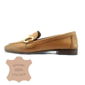Janestt Kadın Hakiki Deri Soft Deri Loafer Ayakkabı 429-E246 - 1