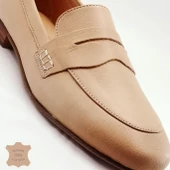Janestt Kadın Hakiki Deri Soft Deri Loafer Ayakkabı 429-E262 - 9