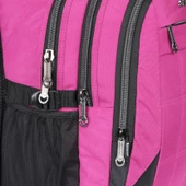 4 Bölmeli Suya Dayanıklı Ergonomik Okul Sırt Çantası RLX2227-Pembe - 4