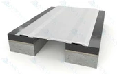 Alüminyum Zemin Kapak Dilatasyon Profilleri 120mm - 1