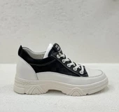 GUJA 24Y314 GİZLİ TOPUK DERİ KADIN SNEAKER AYAKKABI - 9