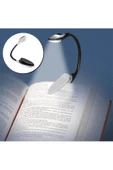 Sardıcı Pratik Kıskaçlı Bükülebilir Led Kitap Okuma Lambası Karışik Renk - 1