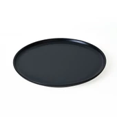 Keramika Mat Siyah Nordic Servis Tabağı 28 cm 6 Adet 956 - 4