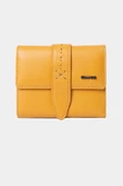 Grande Hakiki Deri Kadın Cüzdan Sarı 2633 thumbnail 1