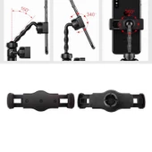 Ring Light Youtuber Tictok Makyaj Işıklı Telefon Tutucu Dual Big 16cm 4in1 - 3