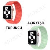 Apple Watch 10 42mm - 38/40/41mm Kordon Medium Örgü Solo Loop Kordon 32 147mm 2/3/4/5/6/se/7/8/9 - 6
