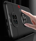 Xiaomi Redmi Note 9T Kılıf Yüzüklü Magnetli Ravel Case - 5