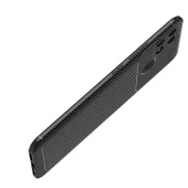 Oppo A15S Kılıf Karbon Silikon Case - 2