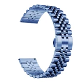 Samsung Gear S3 Kordon 22mm Şeritli Metal Kordon 36 - 12