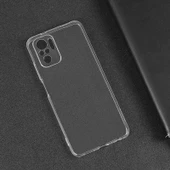 Xiaomi Redmi Note 10 Kılıf Şeffaf Silikon Hibrit Case - 5
