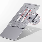 Masaüstü Slim Alüminyüm Tablet Telefon Standı Tutucu H8 - 10