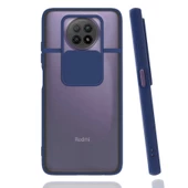 Xiaomi Redmi Note 9 5G Kılıf Kamera Kapatmalı Lensi Case - 8