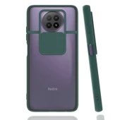 Xiaomi Redmi Note 9 5G Kılıf Kamera Kapatmalı Lensi Case - 10