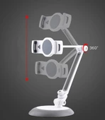 Masaüstü Teleskobik Tablet Telefon Tutucu Ayarlanabilir JHD-165 - 6