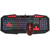 Oyuncu Seti Klavye + Mouse RGB Işıklı Xtrike Me MK-503 - 1