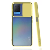 Oppo A54 4G Kılıf Kamera Kapatmalı Lensi Case - 9
