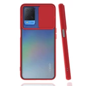 Oppo A54 4G Kılıf Kamera Kapatmalı Lensi Case - 5