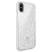 Apple iPhone X Kılıf Bumper Şeffaf Buzlu Kapak - 5