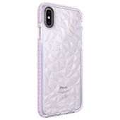 Apple iPhone X Kılıf Bumper Şeffaf Buzlu Kapak - 3