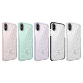 Apple iPhone X Kılıf Bumper Şeffaf Buzlu Kapak - 2