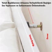 Baza Başlık Sabitleyici Yatak Kanepe Duvar Ses Titreşim Sallanma Önleyici Sabitleme Aparatı 2 Adet thumbnail 2