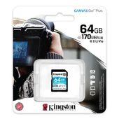 Kingston SDG3-64GB 64GB SDXC Canvas Go Plus 170R C10 UHS-I U3 V30 Hafıza Kartı - 2