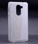 Huawei GR5 2017 Honor 6X Kılıf Simli Parlak Shining Kapak - 8