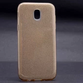 Samsung Galaxy J730 Pro Kılıf Simli Parlak Shining Kapak - 9