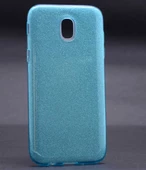 Samsung Galaxy J730 Pro Kılıf Simli Parlak Shining Kapak - 8