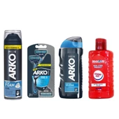 Magicare After Shave Balm Legend Hot 200 Ml+Arko Men T3 Pro 3 Bıçaklı Tıraş Bıçağı 3'lü & Cool Tıraş - 1