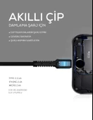 Hasır Kırılmaya Dayanıklı 1m LS63 Micro Usb Kablo - 6
