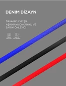 Hasır Kırılmaya Dayanıklı 1m LS63 Micro Usb Kablo - 5