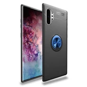Samsung Galaxy Note 10 Plus Kılıf Yüzüklü Magnetli Ravel Case - 2
