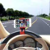 Araç Direksiyon Telefon Tutucu - 3