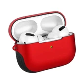 Apple Airpods Pro ile uyumlu Kılıf Shockproof Silikon Renkli Uyumlu Kılıf - 6