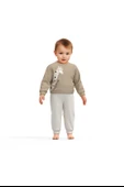 Bebek Pantolon ve Uzun Kollu Gömlek Takımı, %100 Organik Pamuk, Bebek ve Yenidoğan Serisi - CSY2013 - 2