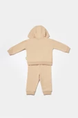 Bebek Kapüşonlu Sweatshirt ve Pantolon Seti, %100 Organik Pamuk, Bebek ve Yenidoğan Serisi - CSY8003 - 2