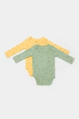 Bebek 2 Parça Uzun Kollu Body, Bebek ve Yenidoğan Serisi - CSYM11316 - 1