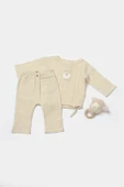 Bebek Uzun Kollu Tişört ve Pantolon Takım, %100 Pamuk, Bebek ve Yenidoğan Serisi - CSYM7024 - 1