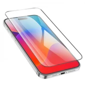 Polham 25 ADET Set iPhone 15 Pro Max Ekran Koruyucu 9H Parmak İzi Bırakmaz 0,4MM Full Kaplama HD Cam - 1